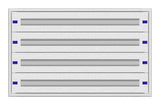 Masken-Installationsverteiler 4M-12K, H595B980T200mm