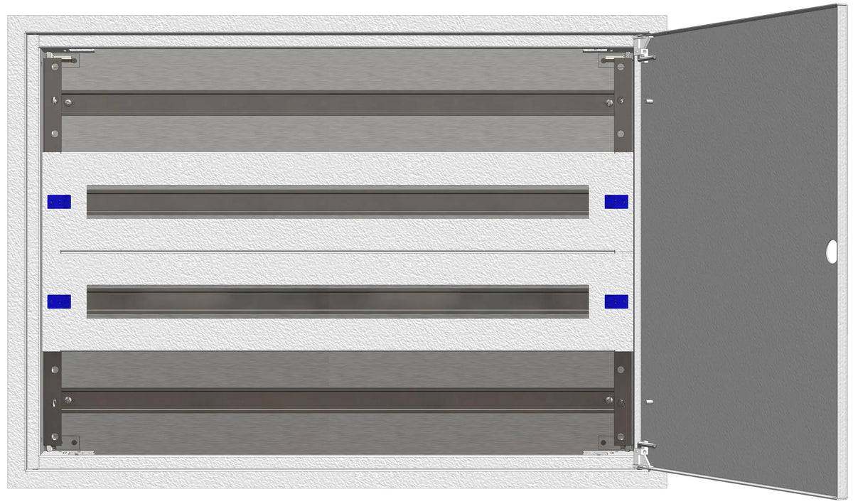 Unterputz Flachverteiler 3U-12K, H=640 B=810 T=100mm, IP20C