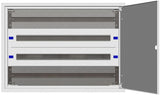 Unterputz Flachverteiler 3U-12K, H=640 B=810 T=100mm, IP20C