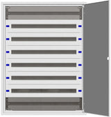 Unterputz Flachverteiler 3U-24K, H=1195 B=810 T=100mm, IP20C