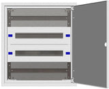 Unterputz Flachverteiler 2U-12K, H=640 B=590 T=100mm, IP20C