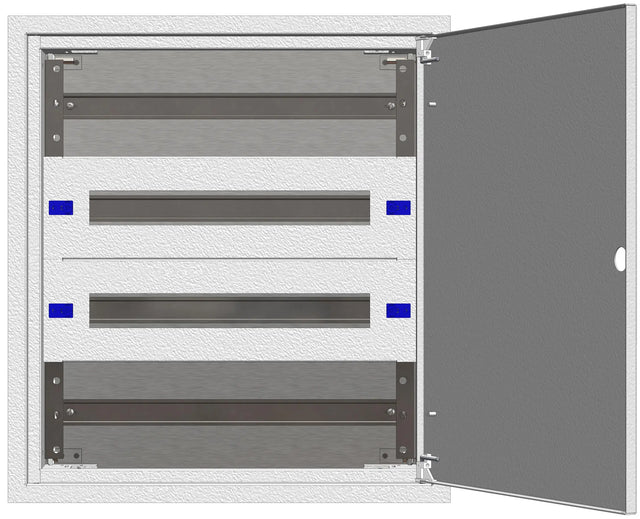 Unterputz Flachverteiler 2U-12K, H=640 B=590 T=100mm, IP20C