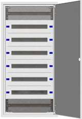 Unterputz Flachverteiler 2U-24K, H=1195 B=590 T=100mm, IP20C