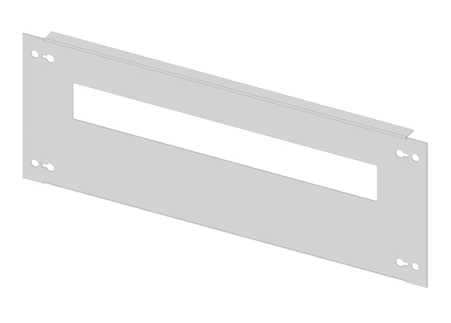 Frontplatte 428mm G4 Stahlblech, 18TE