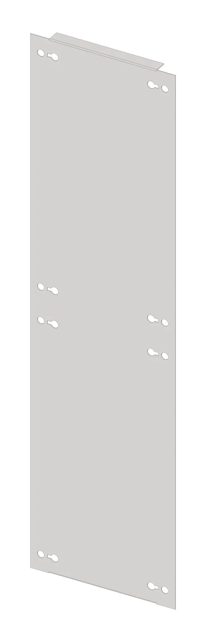 Frontplatte 200mm B16 Stahlblech