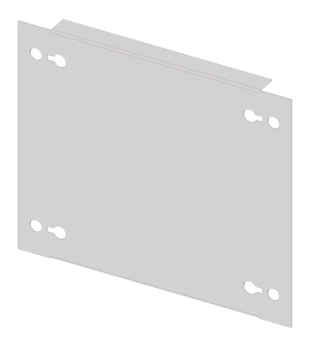 Frontplatte 220mm B4 Stahlblech