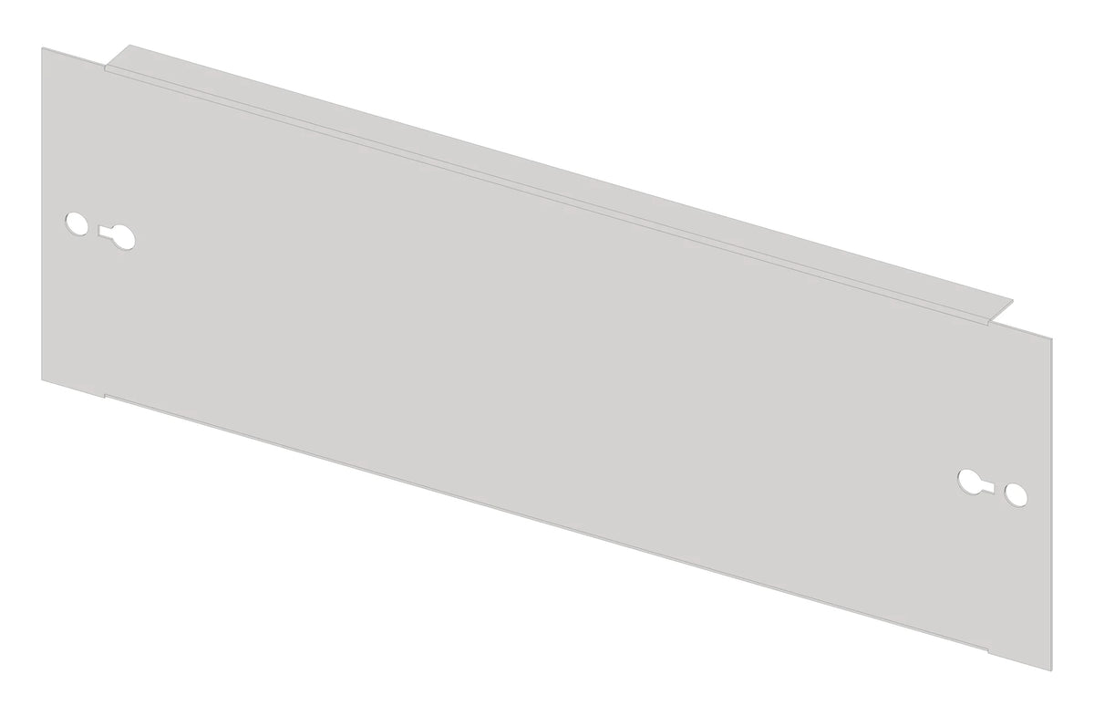 Frontplatte 420mm B3 Stahlblech