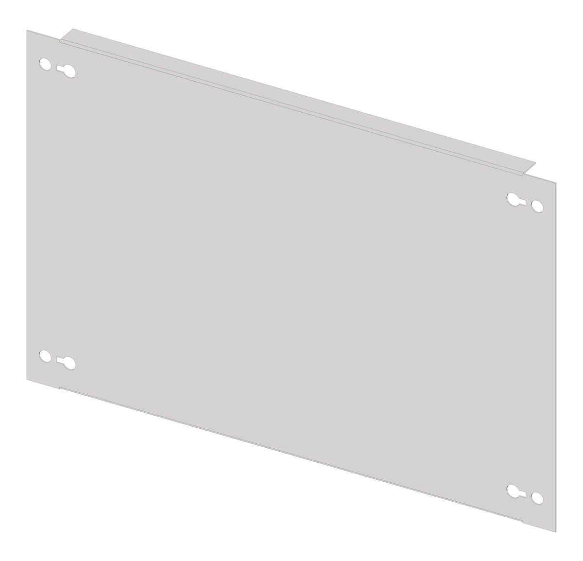 Frontplatte 420mm B6 Stahlblech
