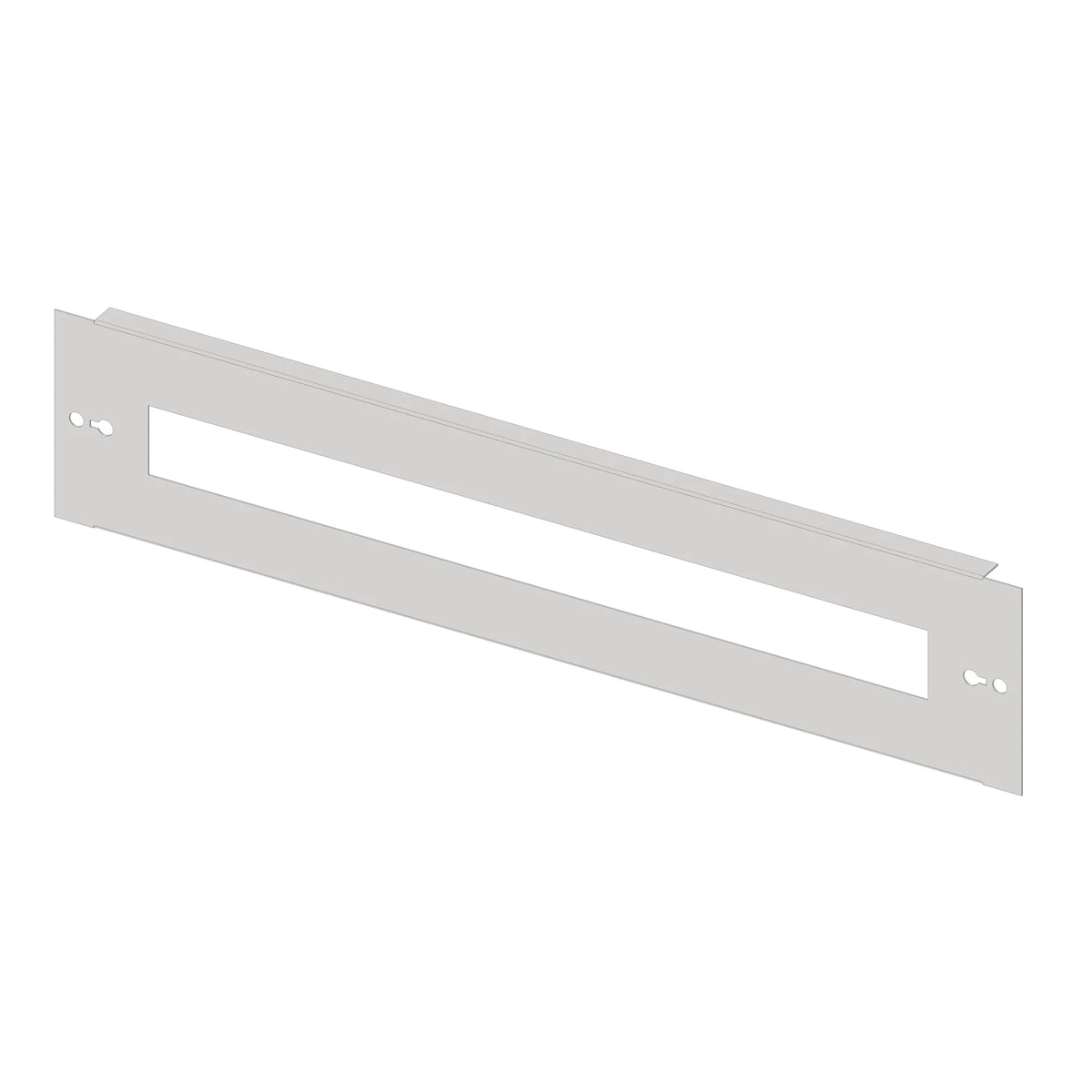 geteilte Frontplatte 640mm G3 Stahlblech, 29TE für Breite 5