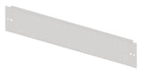 Frontplatte 3B3 mit Stanzungen 2x20mm