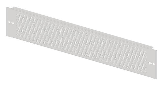 Frontplatte 3B3 mit Stanzungen 2x20mm