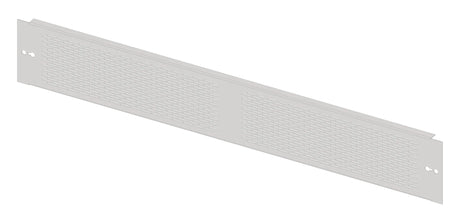 Frontplatte 4B3 mit Stanzungen 2x20mm