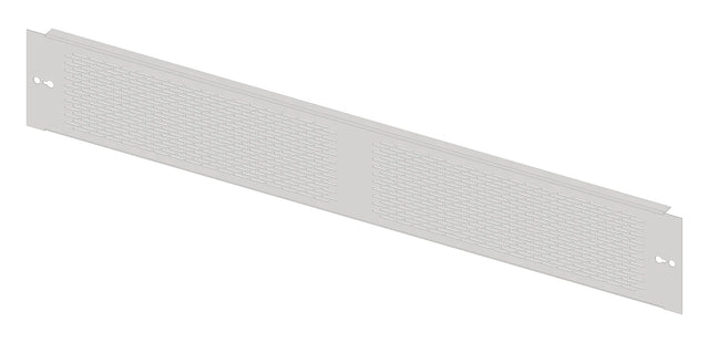 Frontplatte 4B3 mit Stanzungen 2x20mm