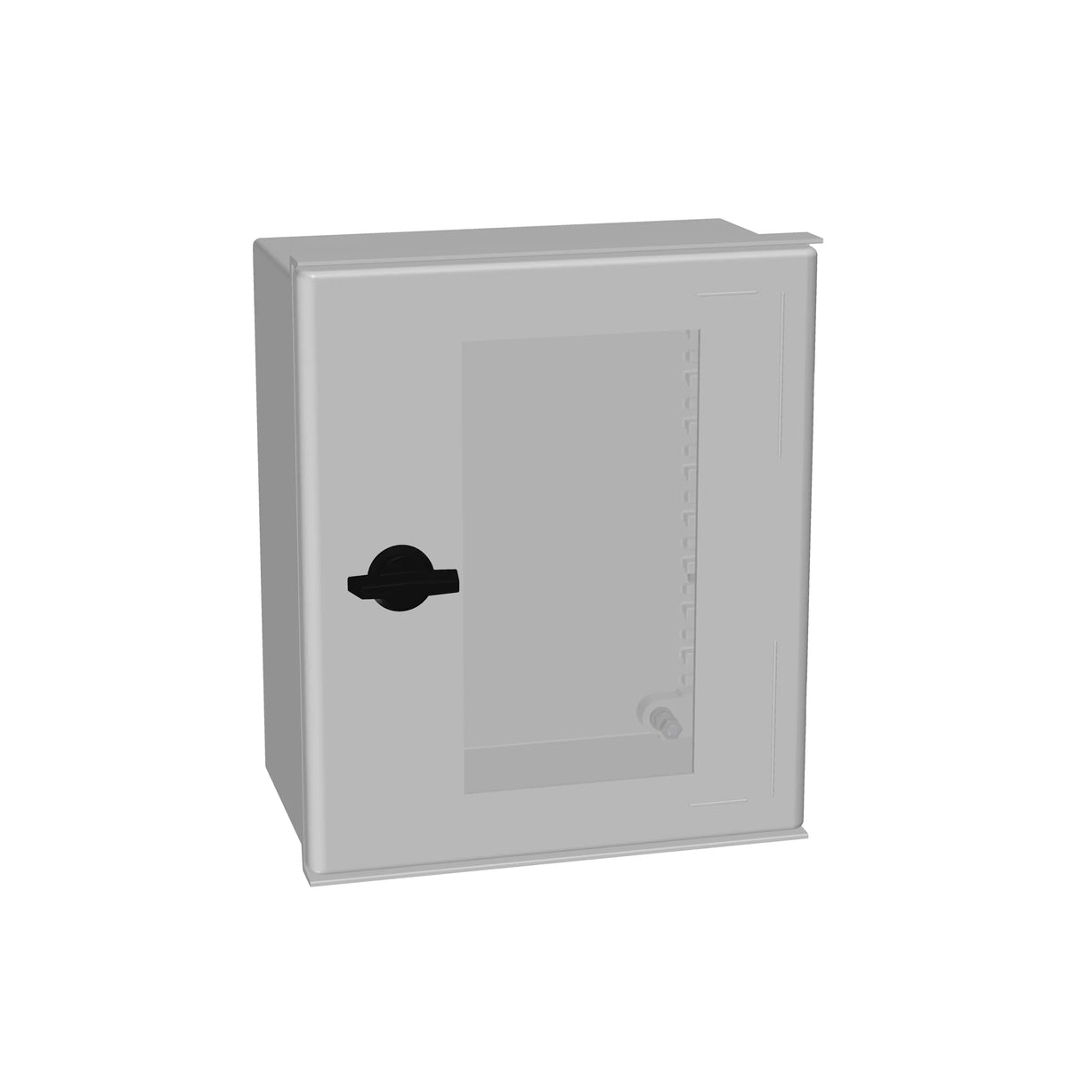 MINIPOL mit Sichtfenster + Drehriegel, H=300 B=250 T=140mm