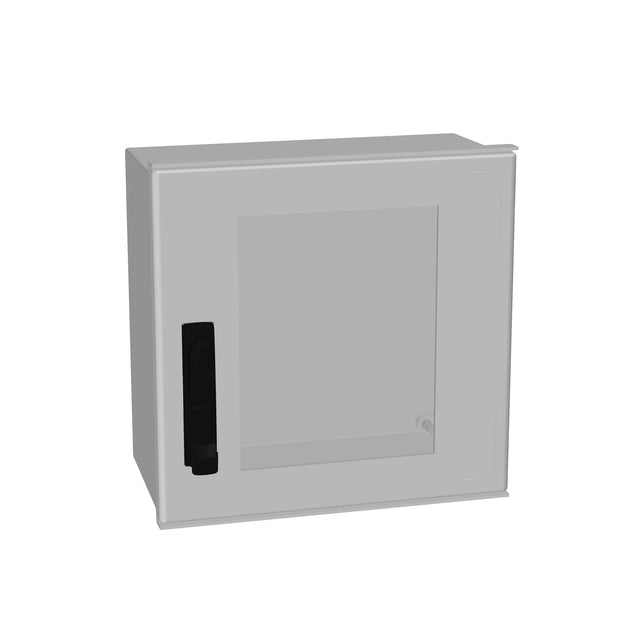 MINIPOL mit Sichtfenster + Schwenkhebel, H=400 B=400 T=200mm