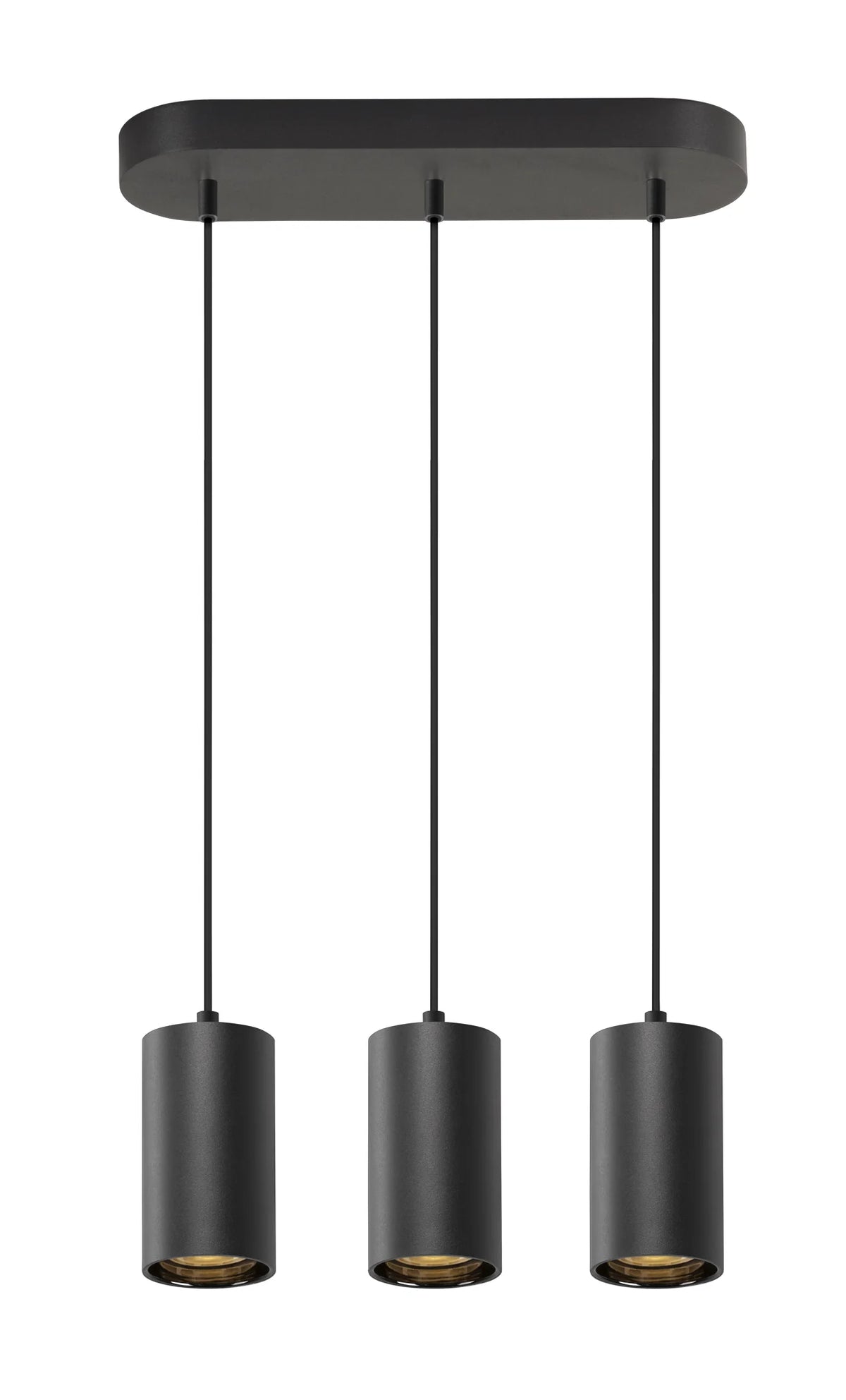 ASTO TUBE,PL, GU10, Pendellänge 250 cm, max. 3x10W, sw