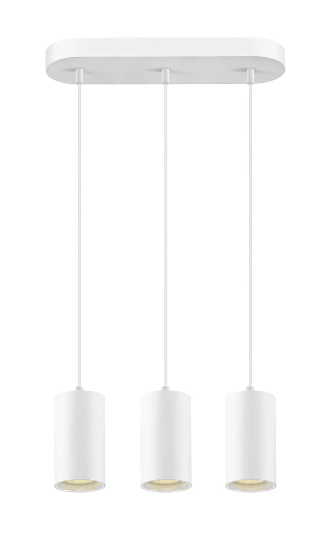 ASTO TUBE,PL, GU10, Pendellänge 250 cm, max. 3x10W, ws