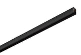 3m Aufbauschiene tief, 48V TRACK, schwarz, DALI