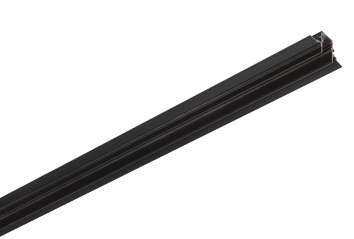 1m Einbauschiene, 48V TRACK, schwarz, DALI