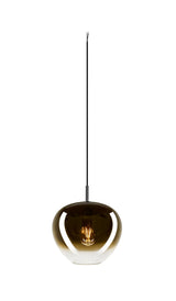 PANTILO CONVEX 29, Pendelleuchte, 250cm, E27, max. 40W, gold