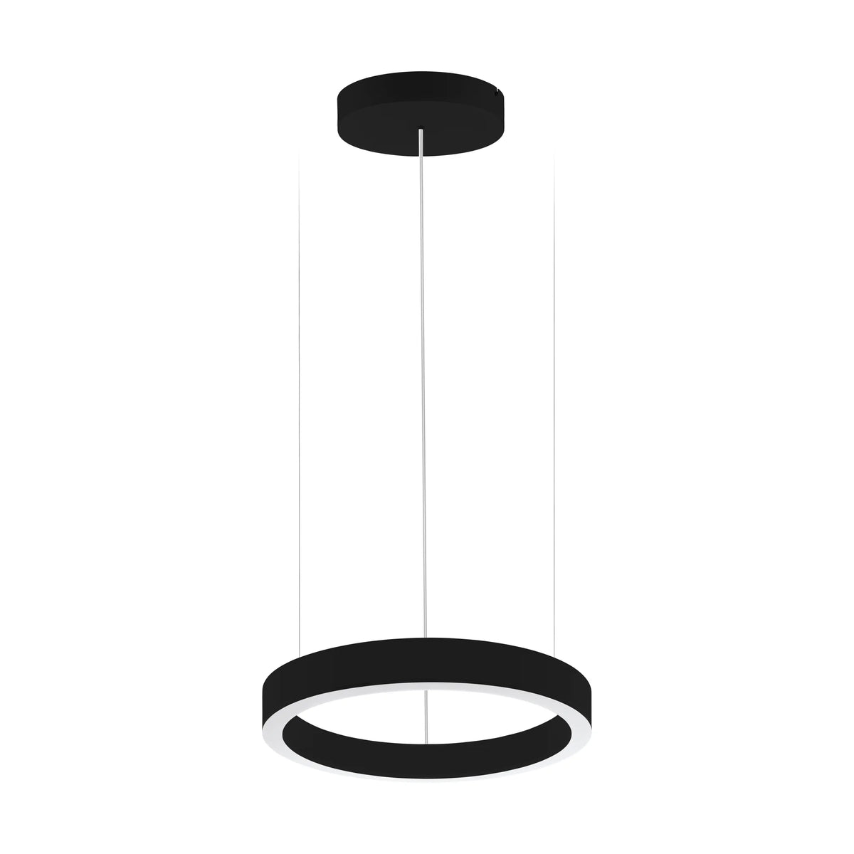 Pastrengo 57W 4368lm 4000K schwarz IP20, direkt/indirekt