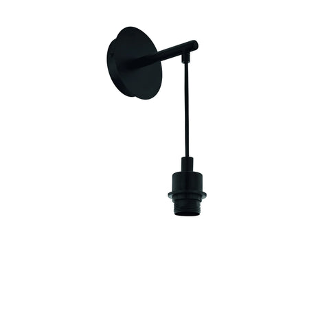 Wandteil 'Marausa' 1x40W schwarz IP20
