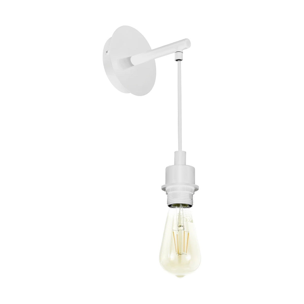 Wandteil 'Marausa' 1x40W weiss IP20