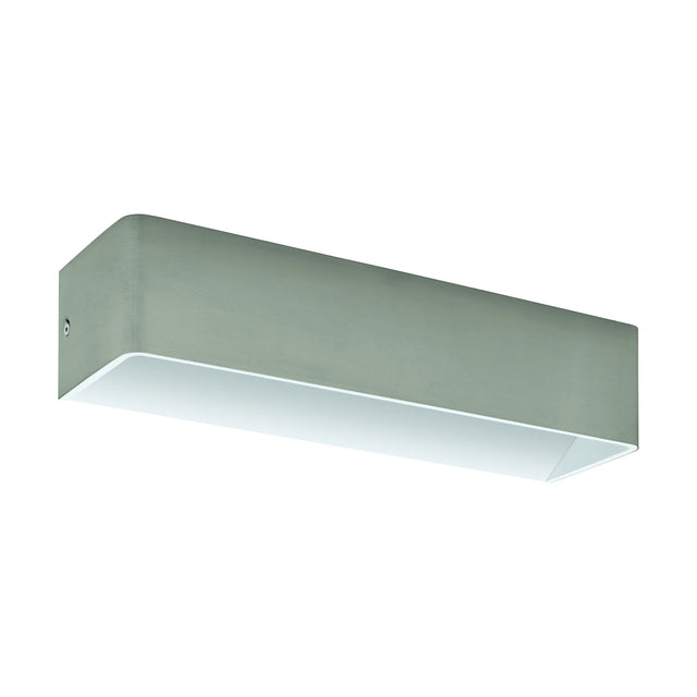 Wandleuchte "Sania 3" 12W 3000K nickel-matt / weiss IP20