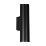 Tortoreto' 2x 40W schwarz IP20