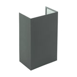 Schirm zu Wandleuchte Pasteri Pro B: 180 mm anthrazit-braun