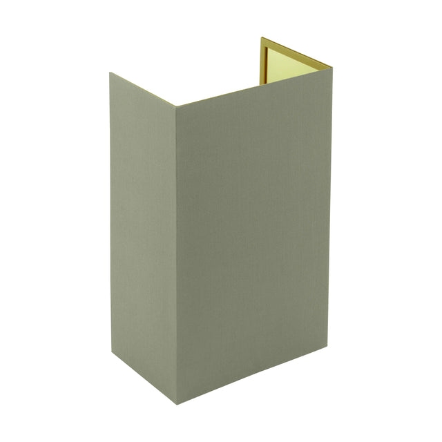 Schirm zu Wandleuchte 'Pasteri Pro' B: 180 mm taupe/gold