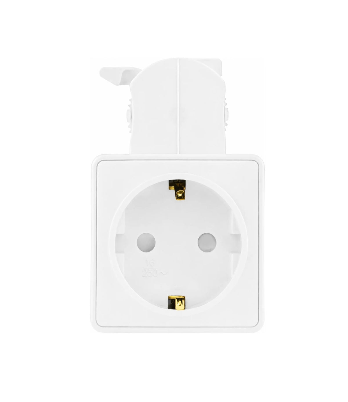 TRACK ON PLUG STECKDOSE MIT 3-PHASEN-ADAPTER WEISS
