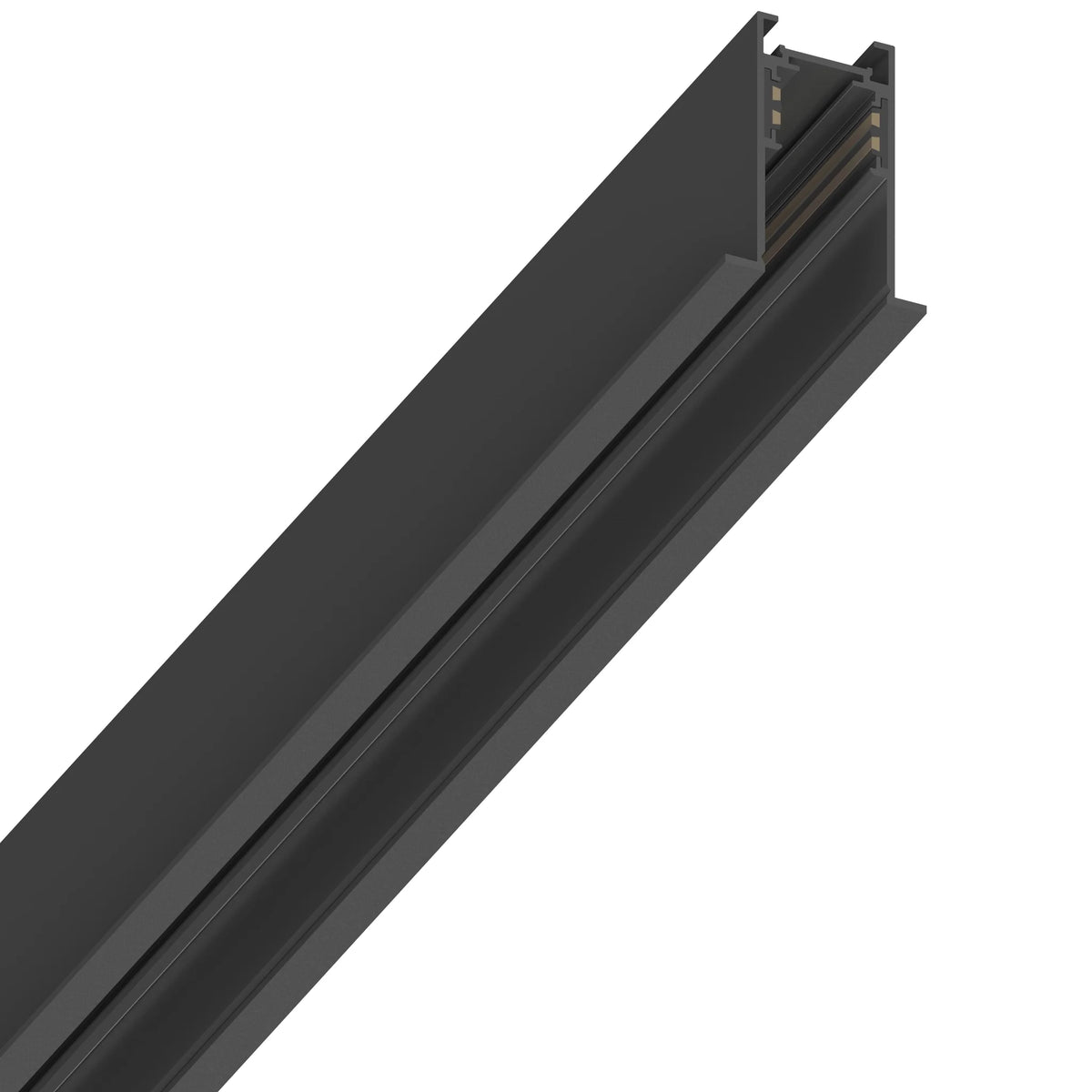 48V RECESSED FRAME TRACK 3000MM SCHWARZ
