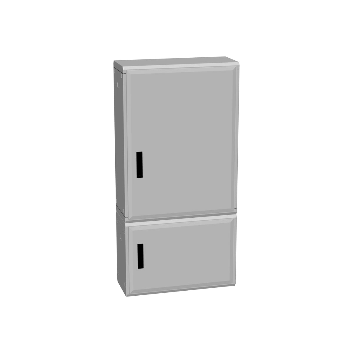 MAXIPOL Dach + Boden geschlossen, 2-Tür H1500 B750 T312mm