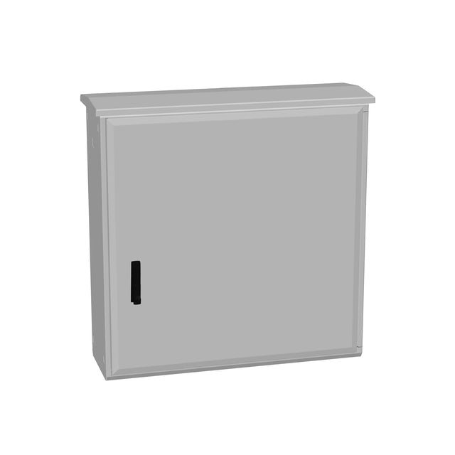 MAXIPOL + Regendach, Boden offen, 1-Tür H1000 B1000 T312mm