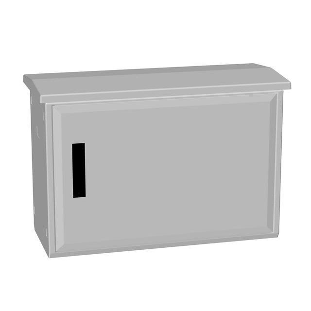 MAXIPOL+Regendach, Boden geschlossen, 1-Tür H500 B750 T312mm