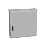 MAXIPOL+Regendach, Boden geschlossen, 1-Tür H1000 B1000 T312