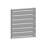 WSA Installationseinsatz 7-reihig je 40TE für H=1000 B=800mm