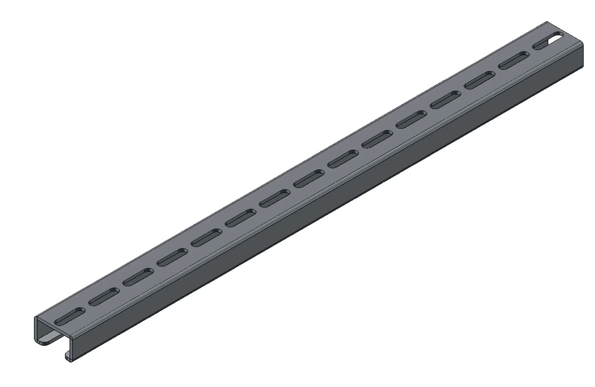 Schwerlastprofile (Paar) L=600mm, 2mm verzinkter Baustahl