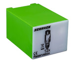 Servicebox mit 12 Sicherungseinsätzen D02 / 40A, grün