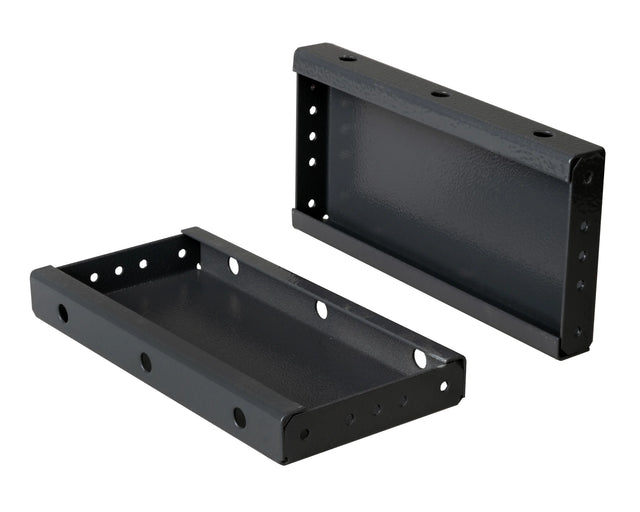 Sockel Tiefenteile (Paar) T=500 H=100mm Stahlblech RAL7012