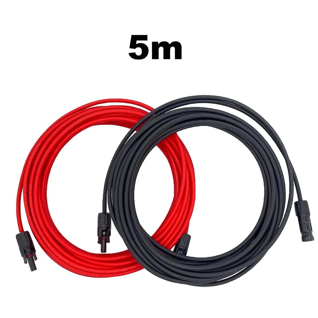 Solar-Verlängerungskabel 5 m 6mm² kompatibel mit MC4-Stecker