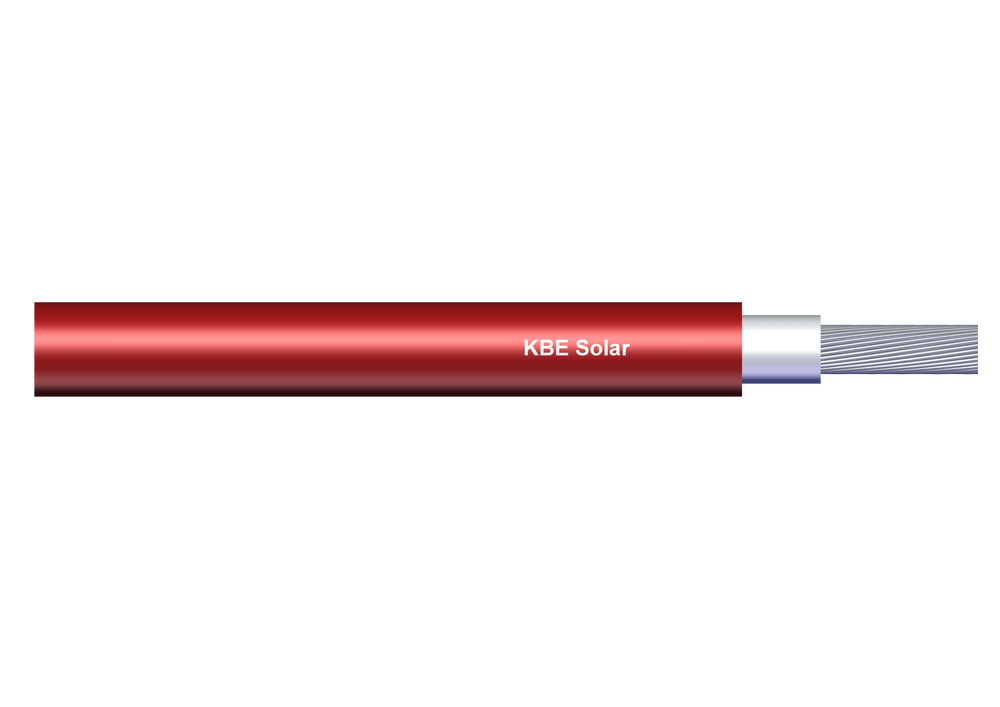 KBE Solarkabel DB+, 6mm², 100m, rot