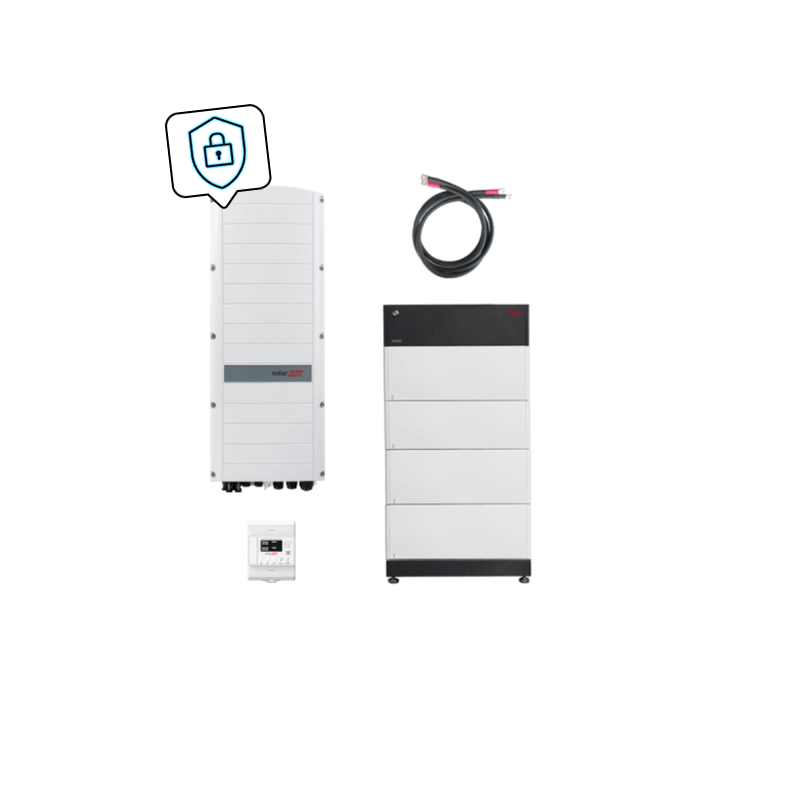 BYD Battery-Box Premium LVS 16.0 mit SolarEdge StorEdge Dreiphasen-Wechselrichter SE10K