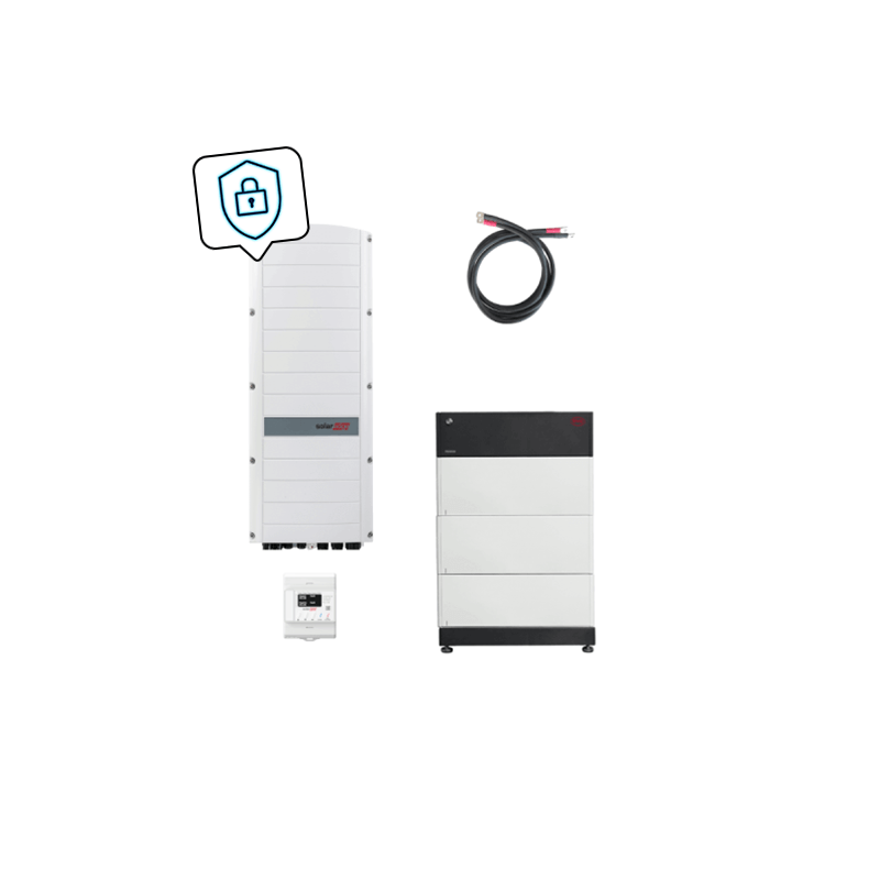 BYD Battery-Box Premium LVS 12.0 mit SolarEdge StorEdge Dreiphasen-Wechselrichter SE7K