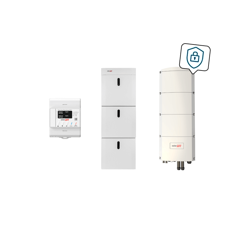 SolarEdge Home Paket mit SE5K-RWB48 und 14,55 kWh
