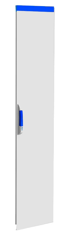Stahlblechtüre rechts für 2-Tür Schrank, H=2000 B=600mm