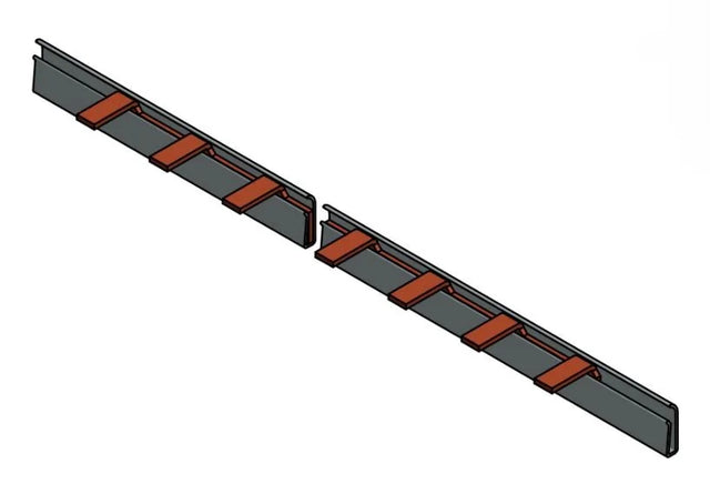 Stiftverschienung 1-polig, 16mm² / TE=27mm für Neozed, 1m