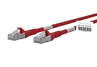 METZ CONNECT Patchkabel Cat6A 1m rt RJ45 1308451066WE S/FTP AWG26 1:1
