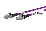 METZ CONNECT Patchkabel Cat6A 2m vi RJ45 1308452009WE S/FTP AWG26 1:1